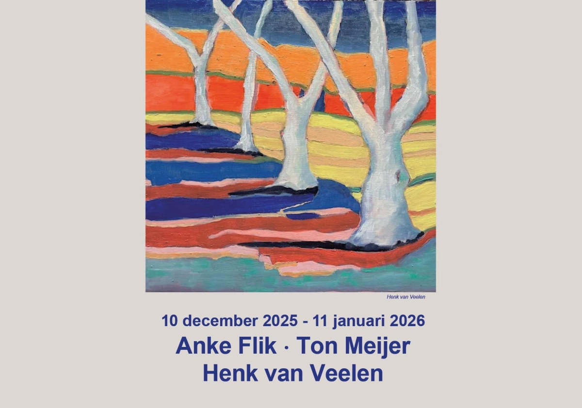 Expositie Anke Flik, Ton Meijer en Henk van Veelen